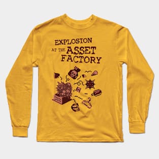 Explosion at the Asset Factory Long Sleeve T-Shirt